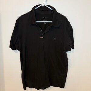 Ethika Black Polo Shirt with Classic Design